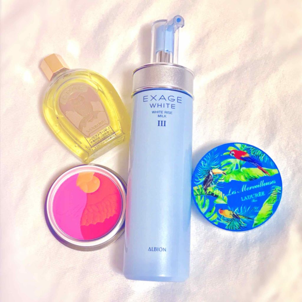 エクサージュホワイト ピュアホワイト ミルク III/ALBION/乳液を使ったクチコミ（1枚目）
