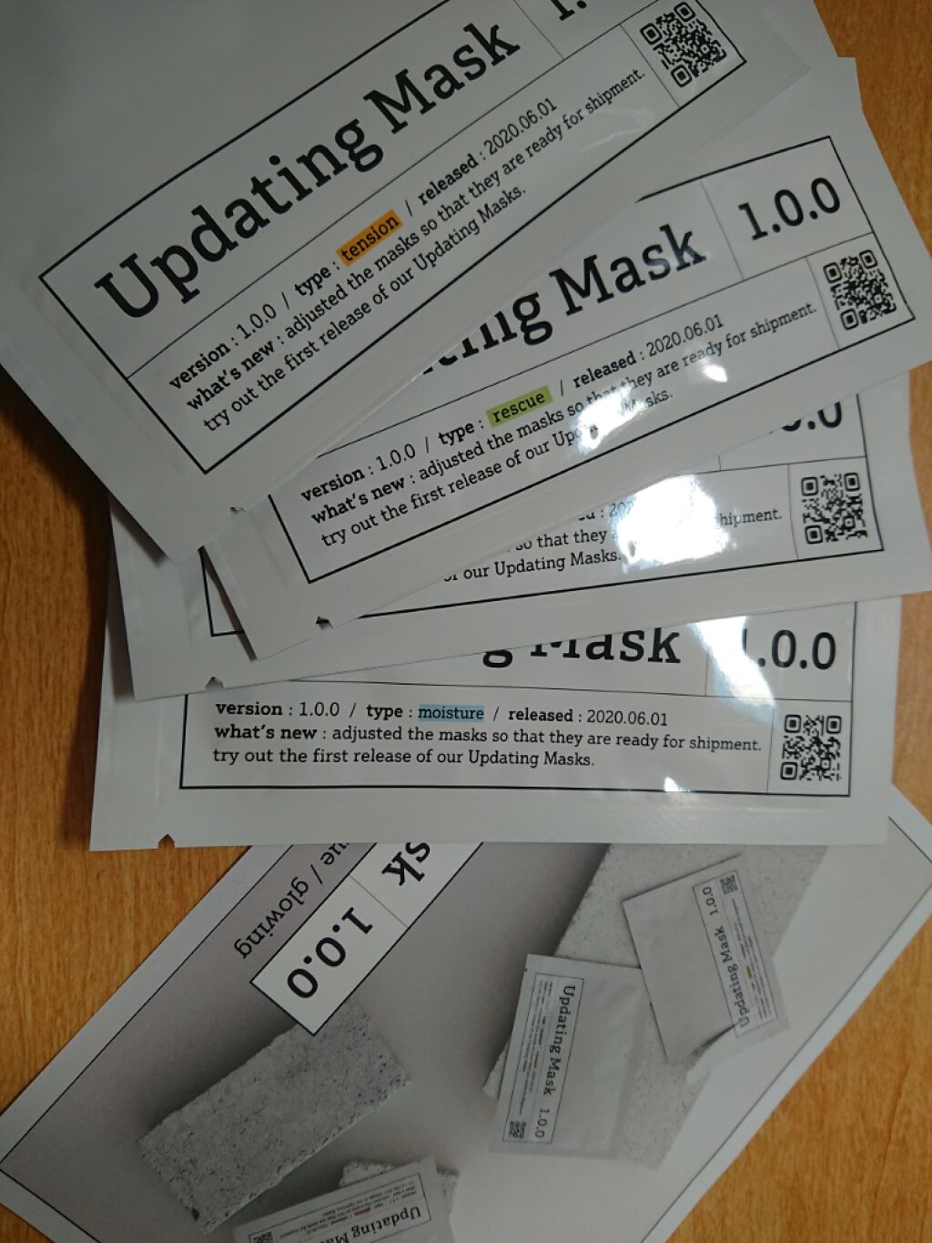 圧縮フェイスマスク 炭入り/DAISO/シートマスク・パックを使ったクチコミ（1枚目）