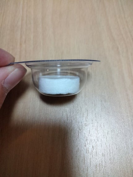 圧縮フェイスマスク 個包装カップ付き/DAISO/シートマスク・パックを使ったクチコミ(3枚目)