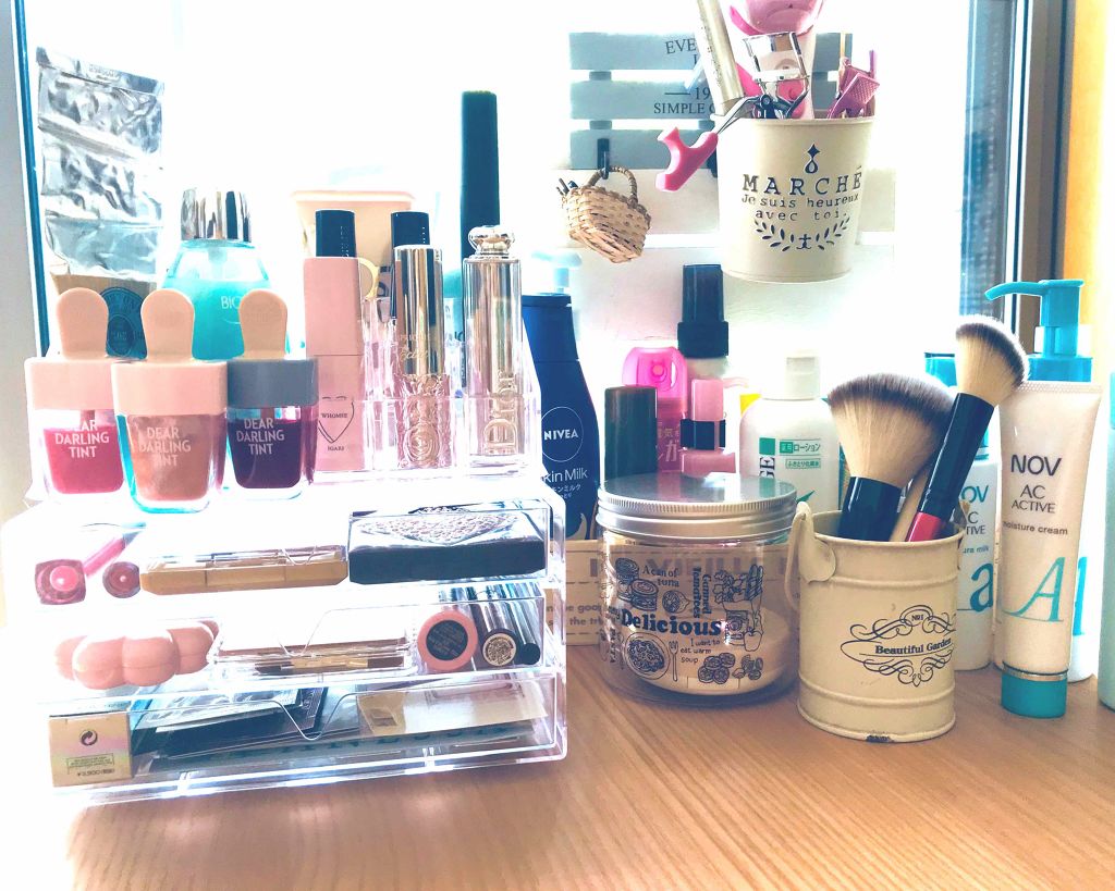 化粧収納ケース/DAISO/その他化粧小物を使ったクチコミ(1枚目)