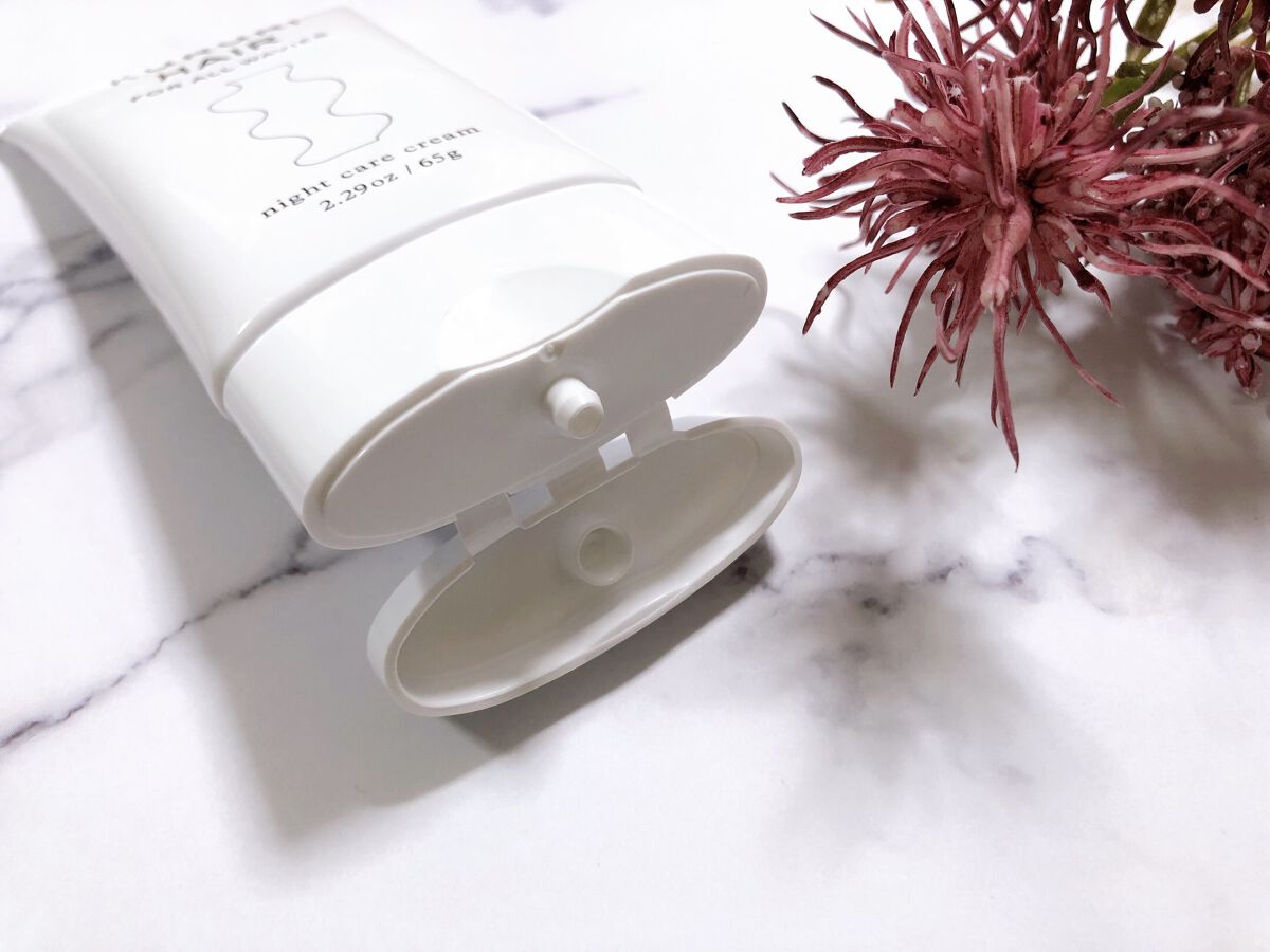 ナイトケアクリーム/KURURI HAIR/ヘアミルクを使ったクチコミ（2枚目）