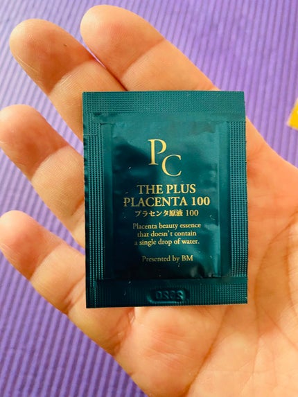 【馬プラセンタ原液100】プラセンタ原液100美容液 パウチ 1ml (馬プラセンタ)/パーフェクトC/美容液を使ったクチコミ(4枚目)