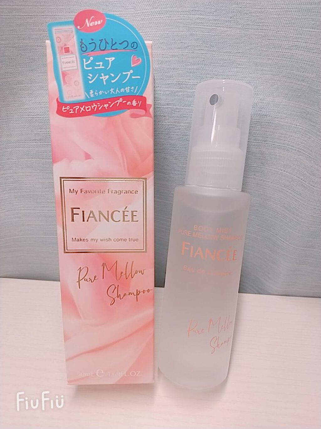 ボディミスト ピュアシャンプーの香り【パッケージリニューアル】/フィアンセ/香水(レディース)を使ったクチコミ（2枚目）
