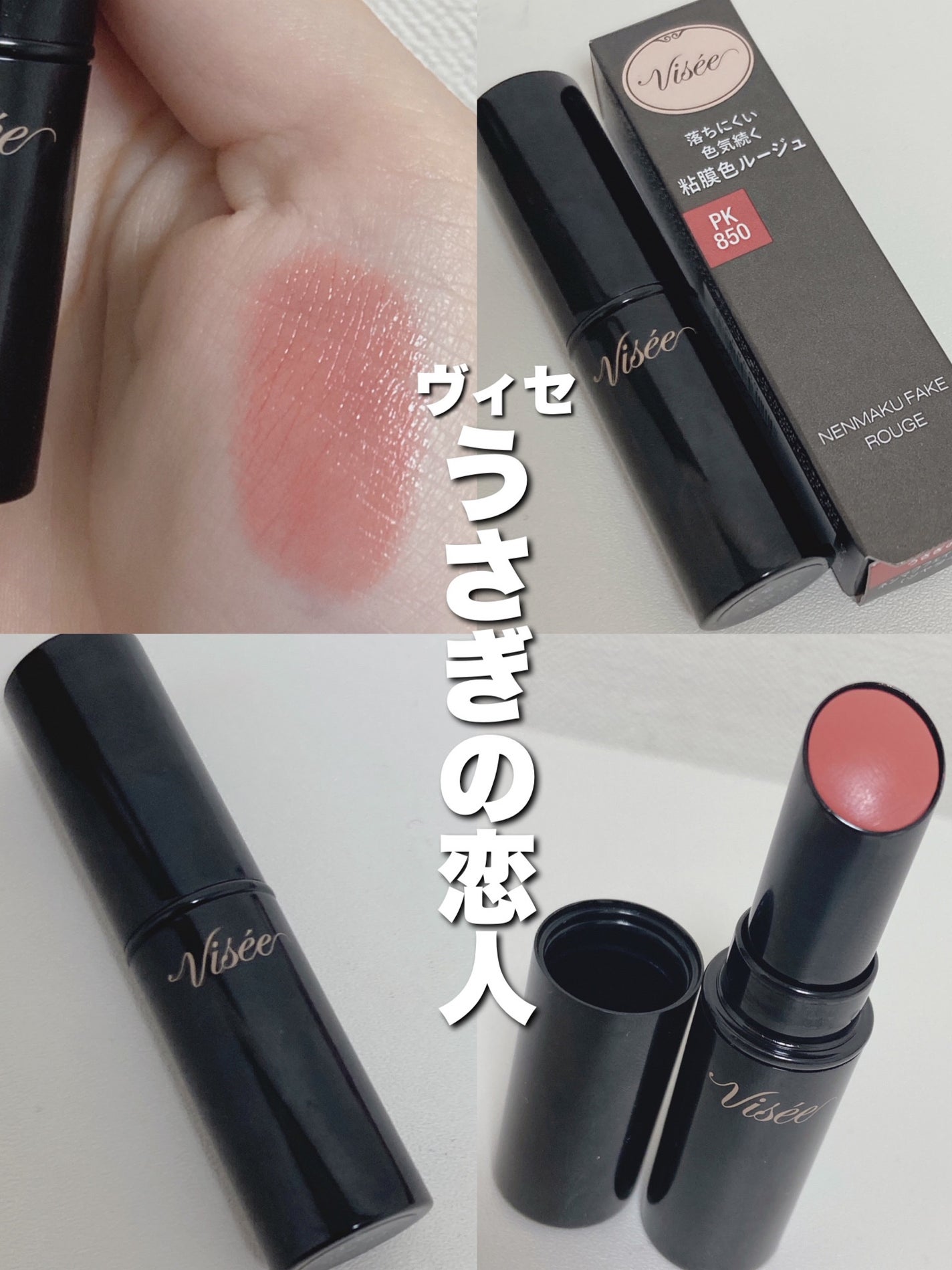 ネンマクフェイク ルージュ/Visée/口紅を使ったクチコミ(1枚目)