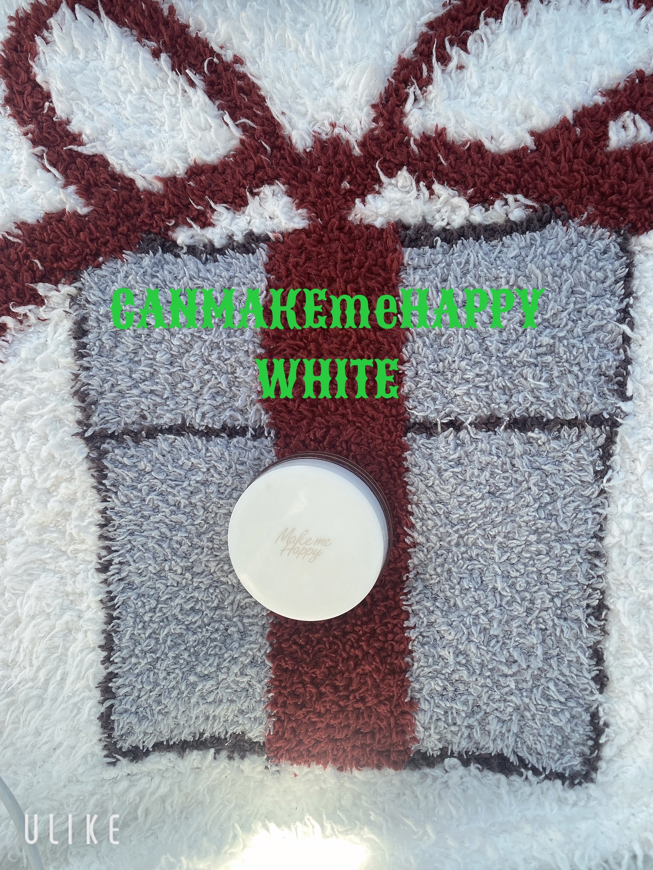 メイクミーハッピー ソリッドパフューム WHITE/キャンメイク/練り香水を使ったクチコミ（1枚目）