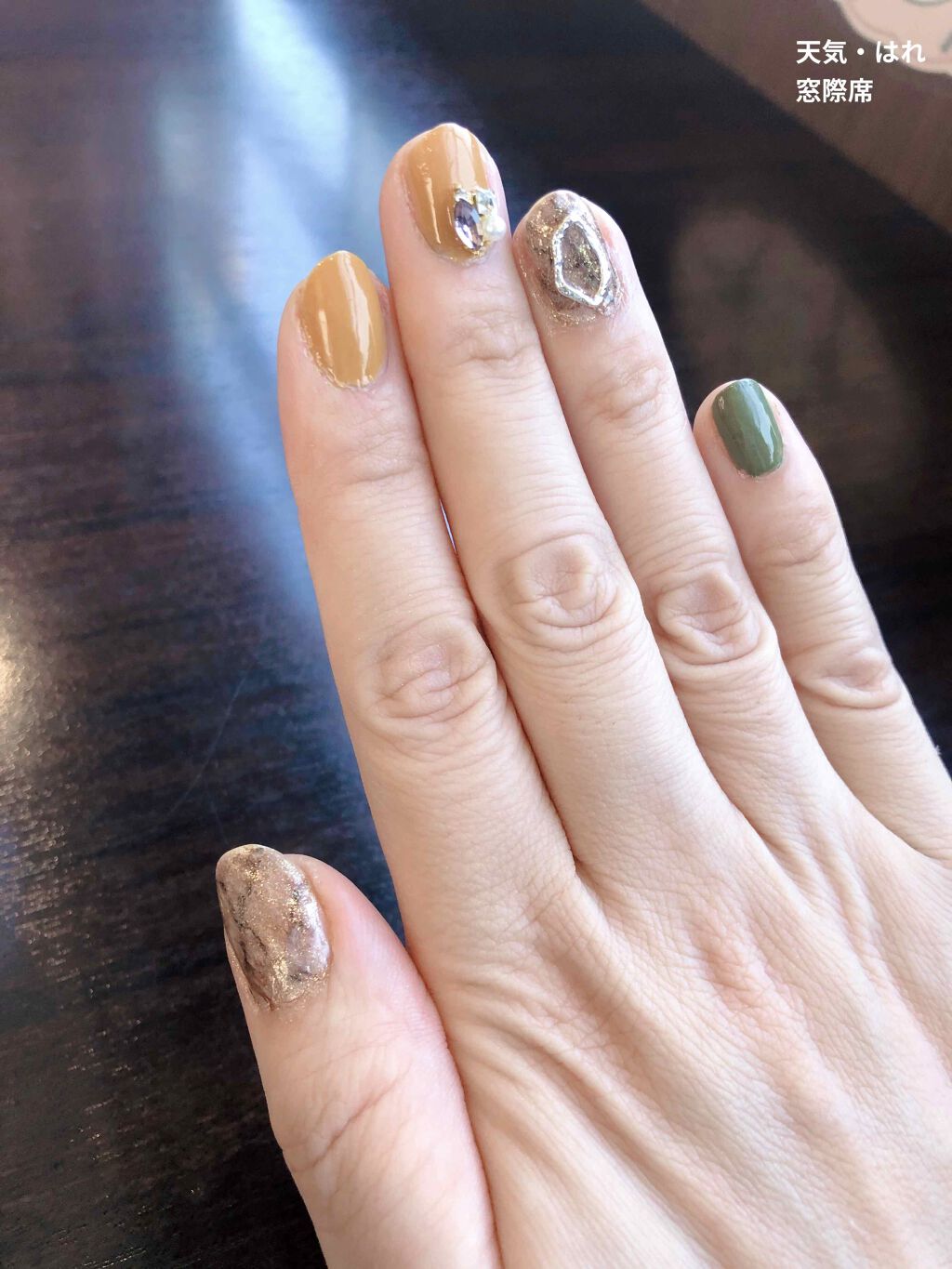 ネイルパーツ/セリア/ネイルチップ・パーツを使ったクチコミ（2枚目）