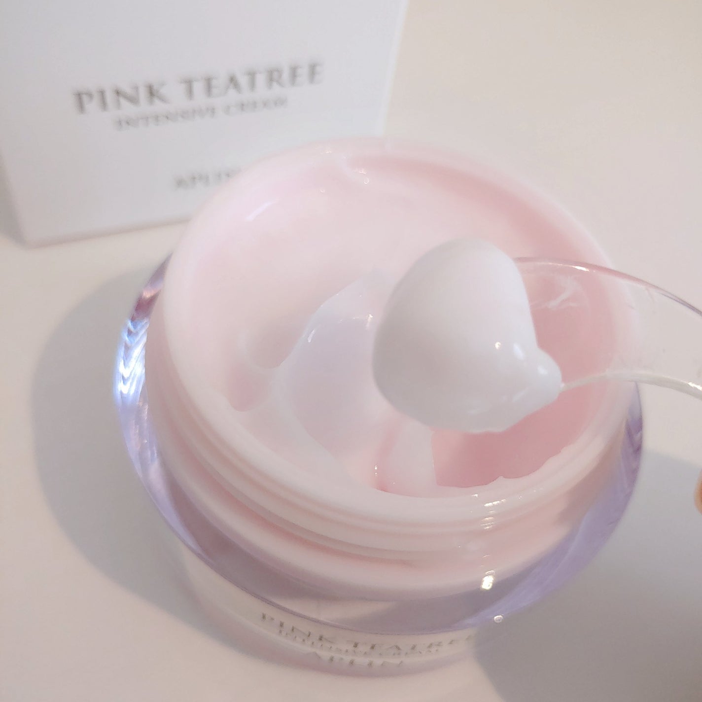 ピンクティーツリークリーム/APLIN/フェイスクリームを使ったクチコミ(3枚目)