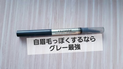 ブラシ付きアイブロウ繰り出し/CEZANNE/アイブロウペンシルを使ったクチコミ(1枚目)