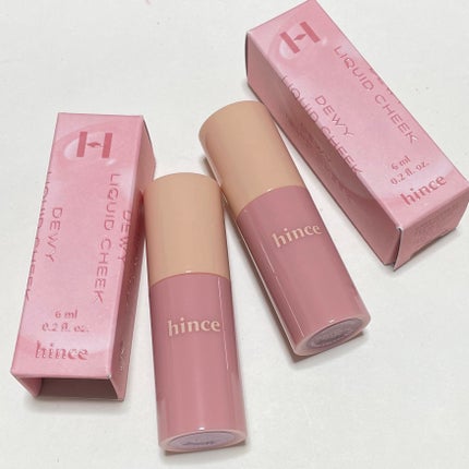 デューイーリキッドチーク/hince/リキッドチークを使ったクチコミ(4枚目)