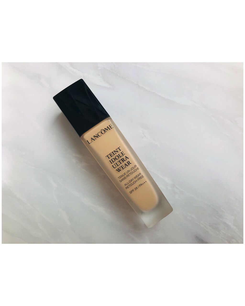 タンイドル ウルトラ ウェア リキッド/LANCOME/リキッドファンデーションを使ったクチコミ（1枚目）