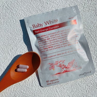 Baby White 60粒/renaTerra/美容サプリメントを使ったクチコミ（2枚目）