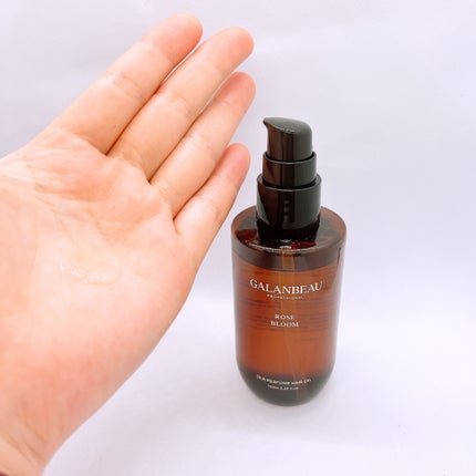 シルクパフュームヘアオイル(ローズブルーム)/ガランビュー/ヘアオイルを使ったクチコミ(3枚目)