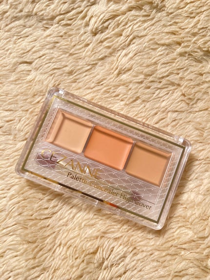 パレットコンシーラー ハイカバー/CEZANNE/パレットコンシーラーを使ったクチコミ(1枚目)