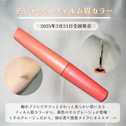 フィルム眉カラー/デジャヴュ/眉マスカラを使ったクチコミ(2枚目)