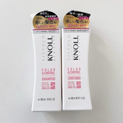 カラーコントロール シャンプー W/コンディショナー W/スティーブンノル ニューヨーク/市販シャンプーを使ったクチコミ(4枚目)