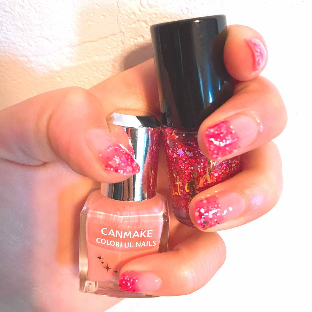 ITGグリッターネイル/DAISO/マニキュアを使ったクチコミ（1枚目）