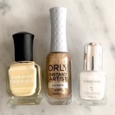 ネイルポリッシュ BUILD ME UP BUTTERCUP（ビルド　ミー　アップ　バターカップ）/Deborah Lippmann(デボラリップマン)/マニキュアを使ったクチコミ（3枚目）