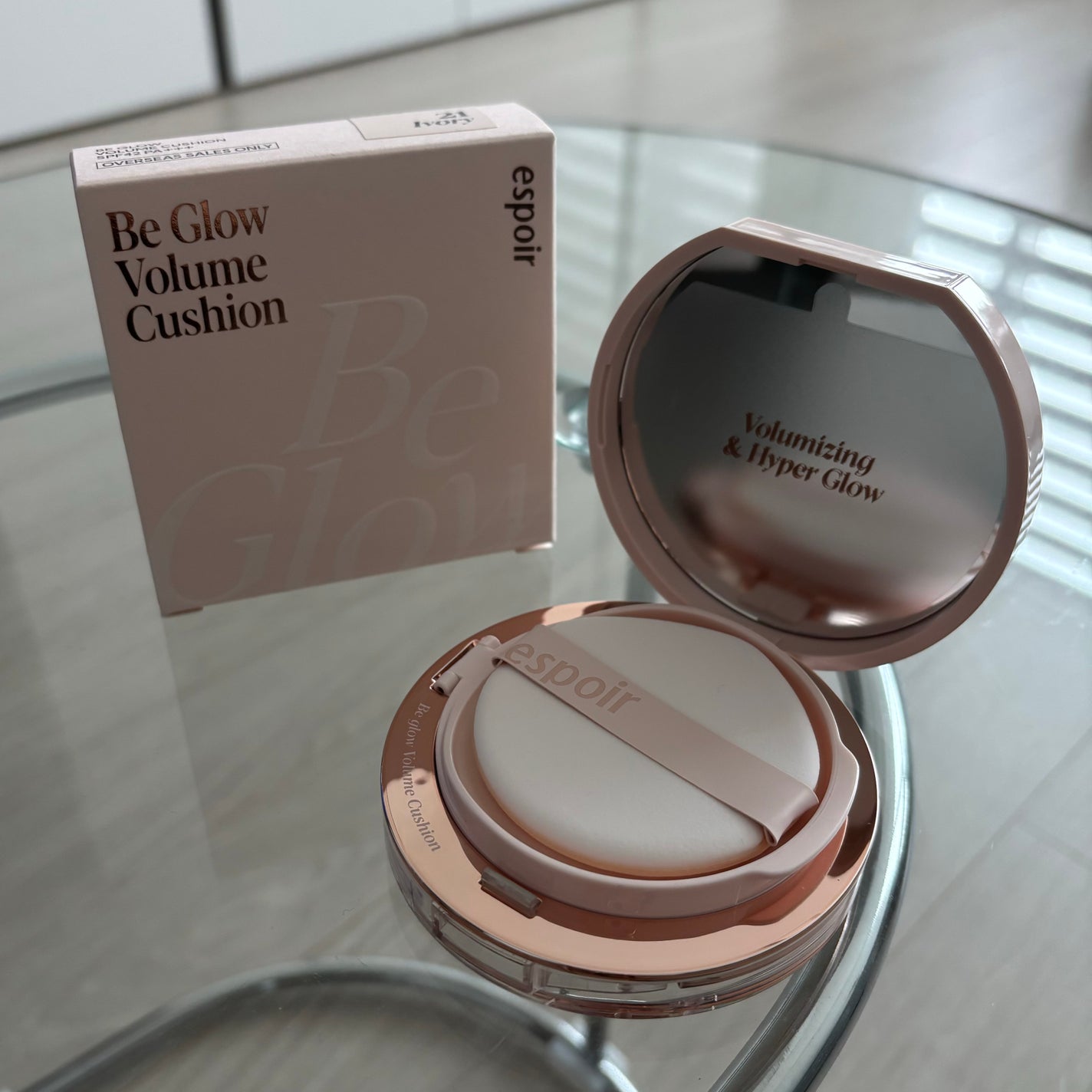 エスポア ビーグロー ボリュームクッション/espoir/クッションファンデーションを使ったクチコミ(1枚目)