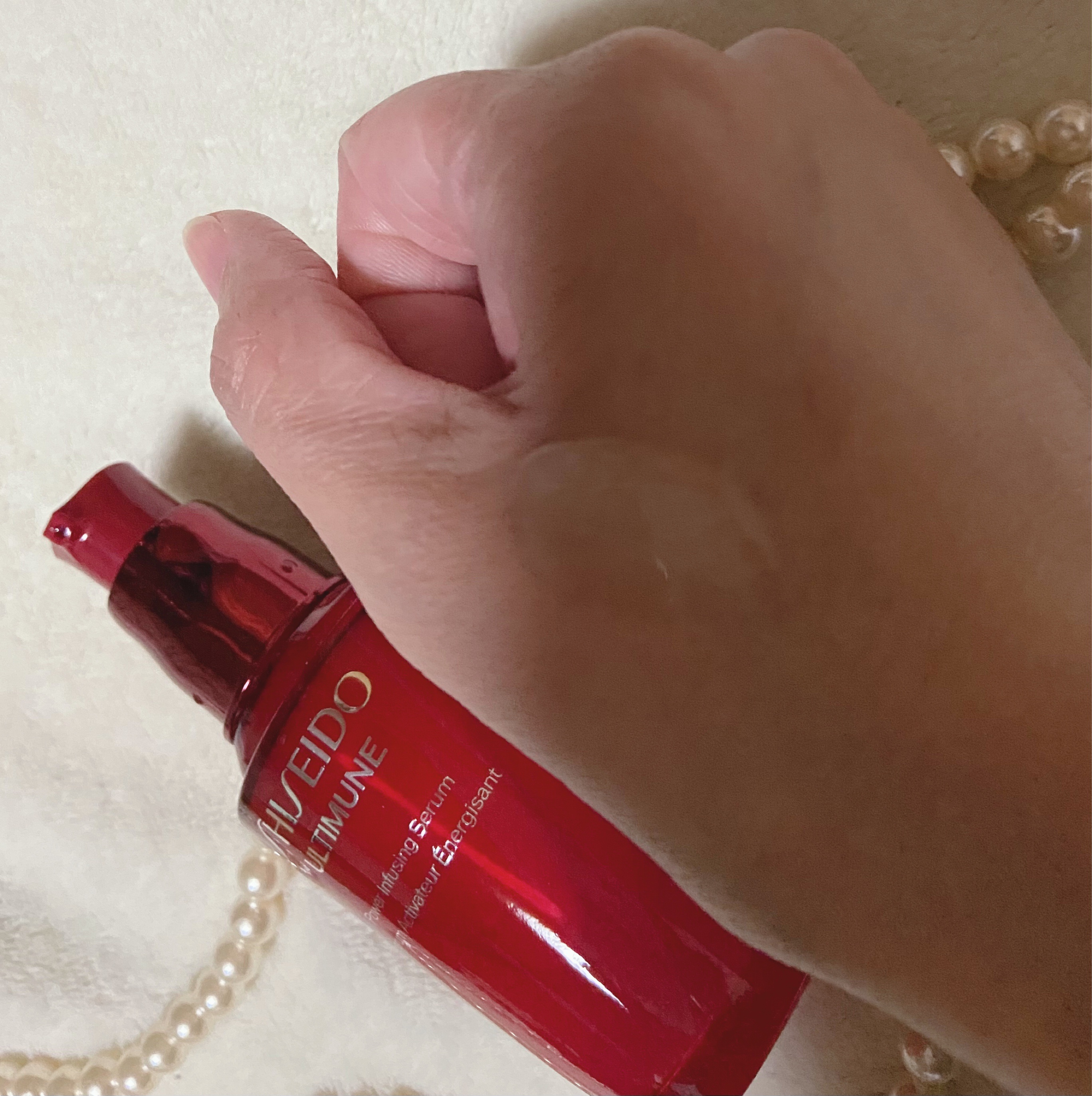 アルティミューン™ パワライジング セラム/SHISEIDO/美容液を使ったクチコミ（3枚目）