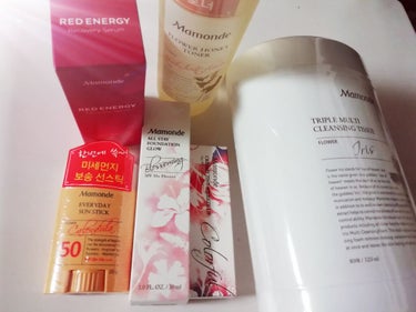 Mamonde mamonde 福袋のクチコミ「投稿するの忘れてた…

確か先月ぐらいにQoo10 で購入したmamondの福袋。

3490.....」（1枚目）