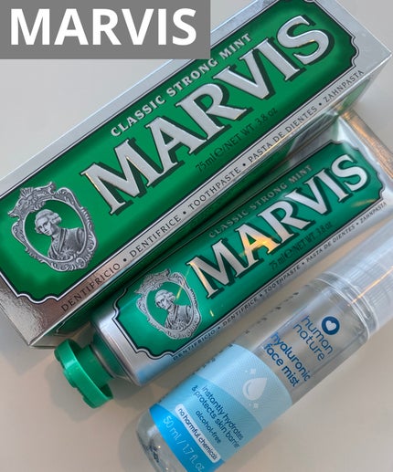 MARVIS Classic Strong Mint(クラッシックストロングミント)/MARVIS/歯磨き粉を使ったクチコミ(1枚目)