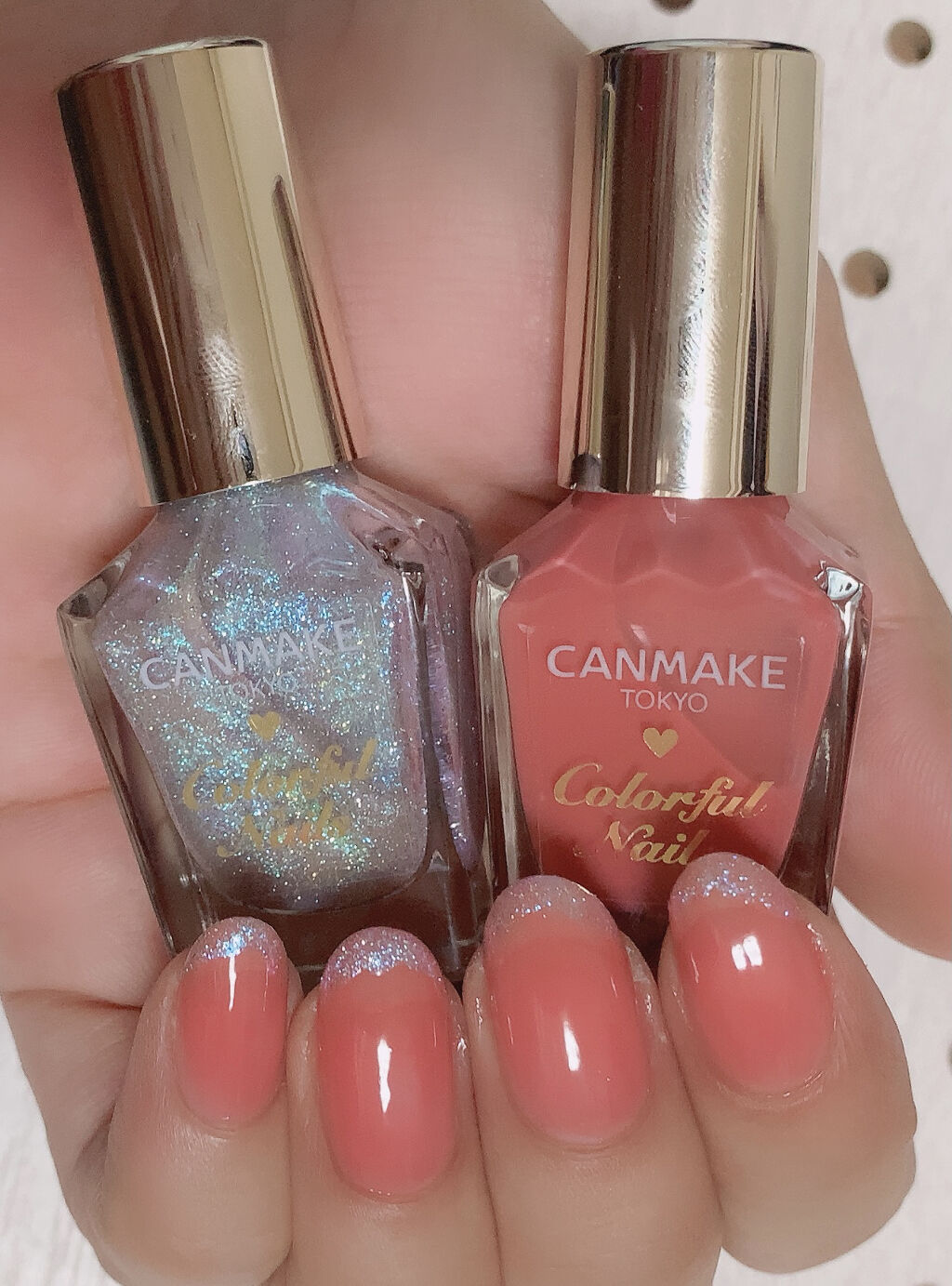 カラフルネイルズ/キャンメイク/マニキュアを使ったクチコミ（1枚目）