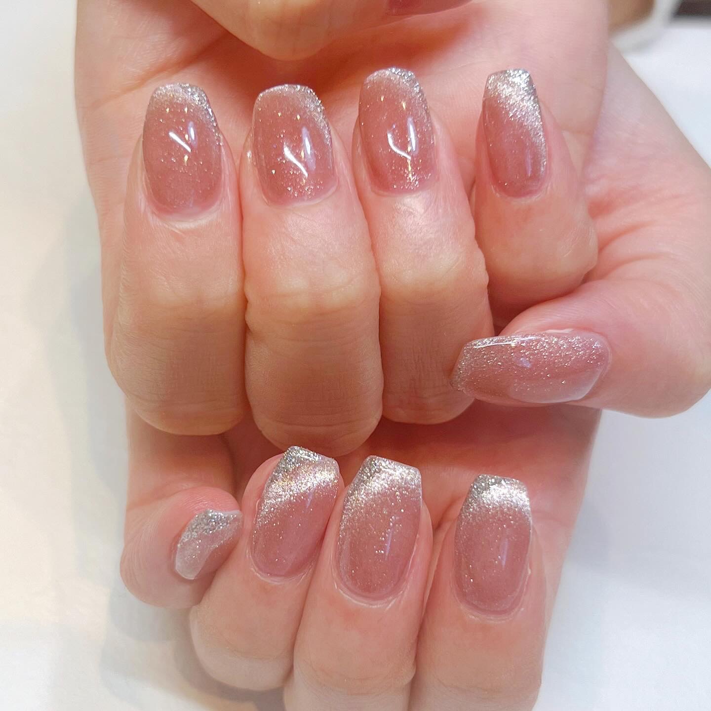 #フラッシュネイルのネイルデザイン