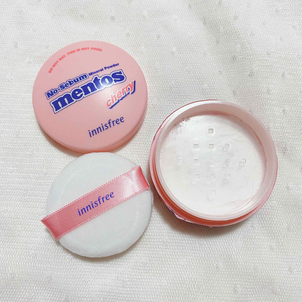 ノーセバム ミネラルパウダー LTD20/innisfree/ルースパウダーを使ったクチコミ（2枚目）