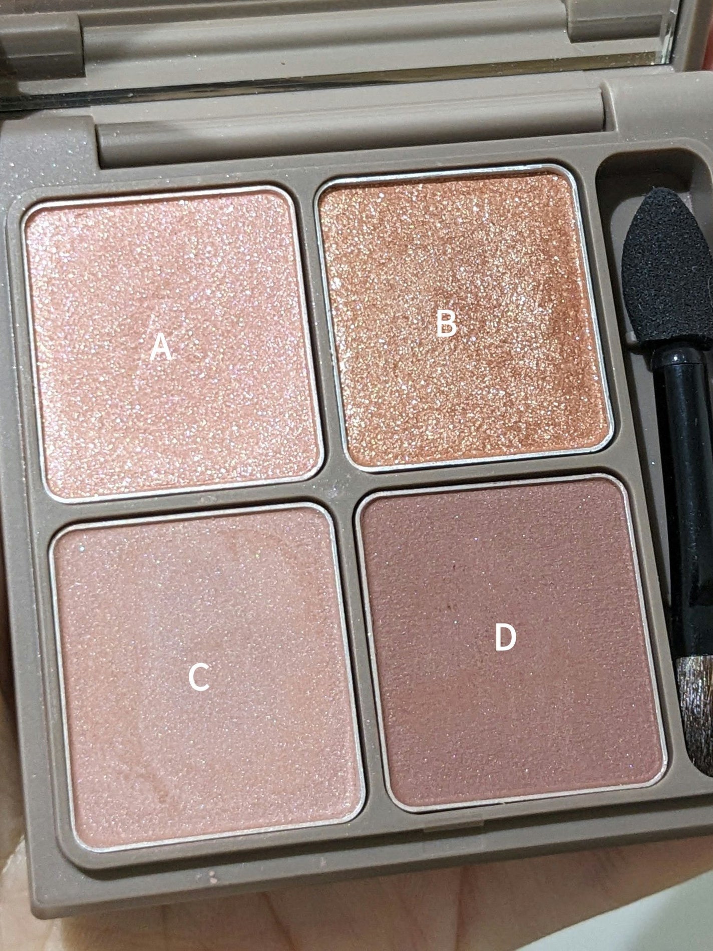 インザミラーアイパレット/Ririmew/アイシャドウパレットを使ったクチコミ(6枚目)