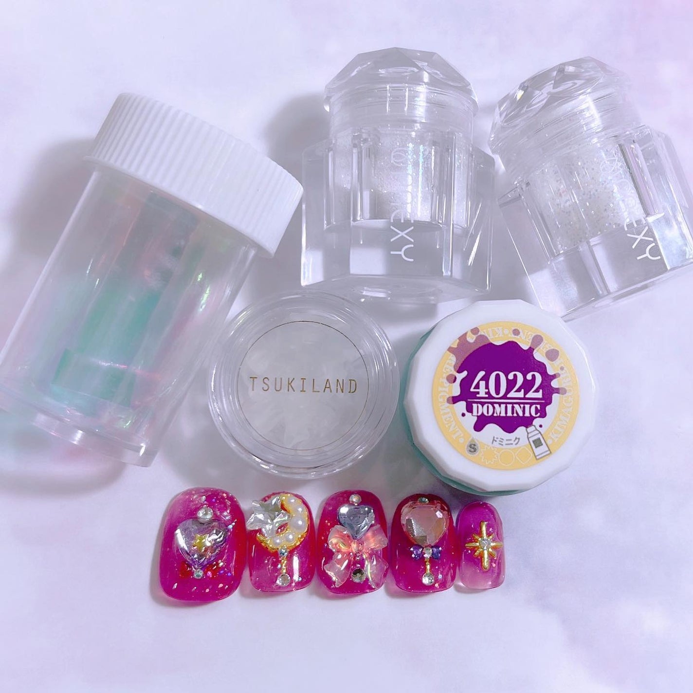 なかやまちえこ on LIPS 「久々に魔法少女ネイル🪄365日ネイル311日め⠀⠀パーツはPR..」(2枚目)