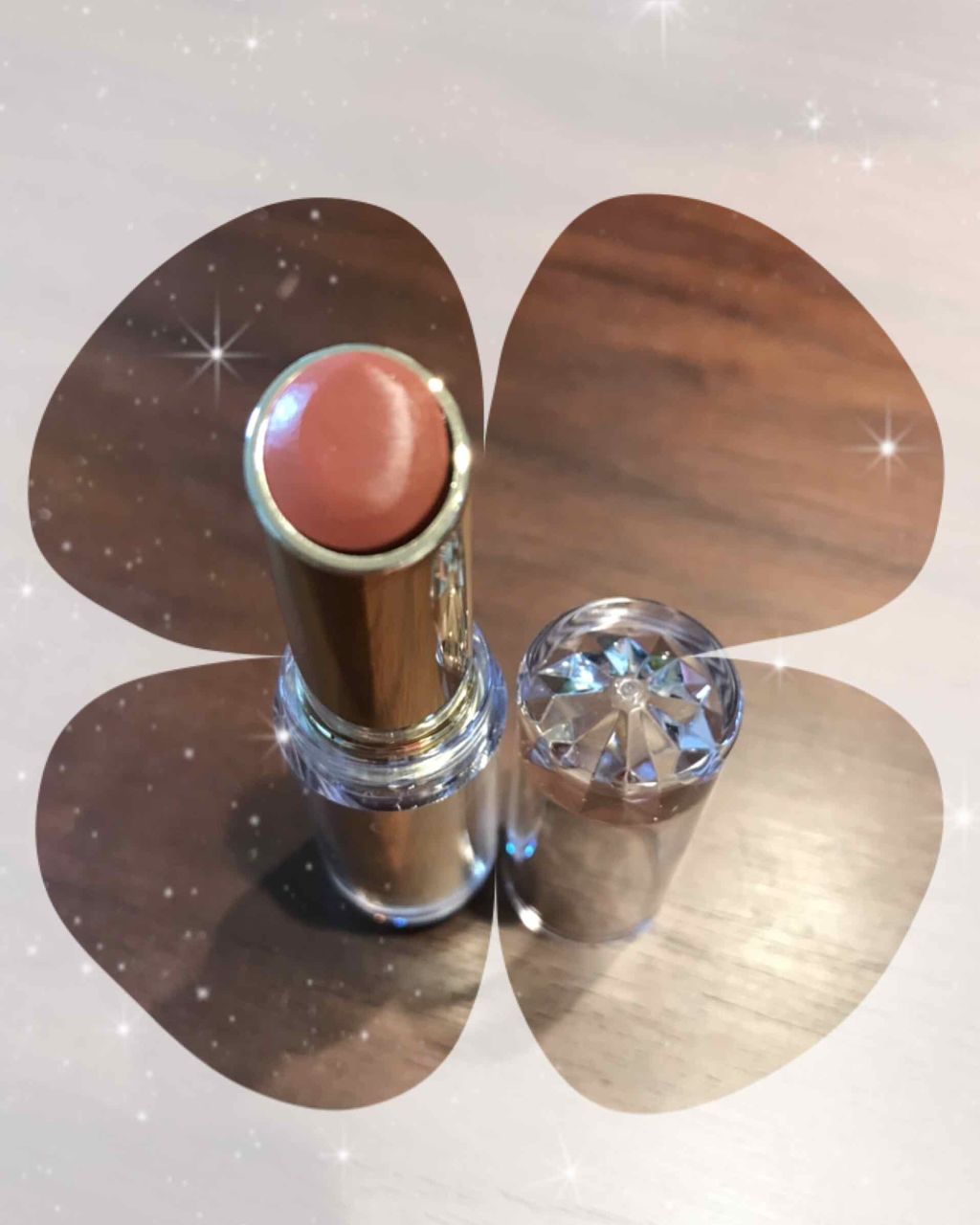 ラスティンググロスリップ/CEZANNE/口紅を使ったクチコミ（2枚目）