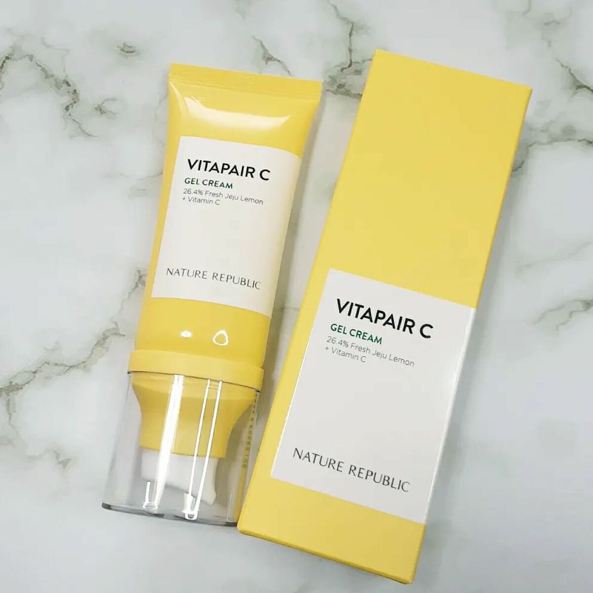 ビタペアC ジェルクリーム/ネイチャーリパブリック/フェイスクリームを使ったクチコミ（1枚目）
