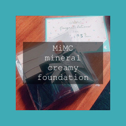 ミネラルクリーミーファンデーション/MiMC/クリーム・エマルジョンファンデーションを使ったクチコミ(1枚目)