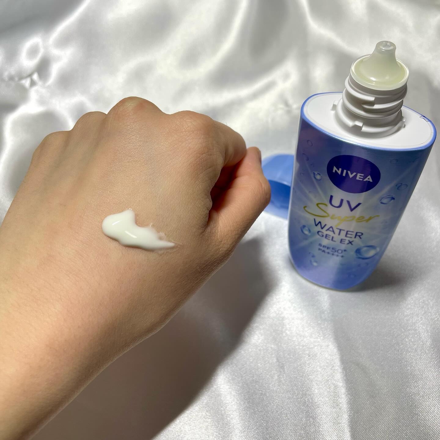 ニベアUV ウォータージェルEX/ニベア/日焼け止めジェルを使ったクチコミ（3枚目）