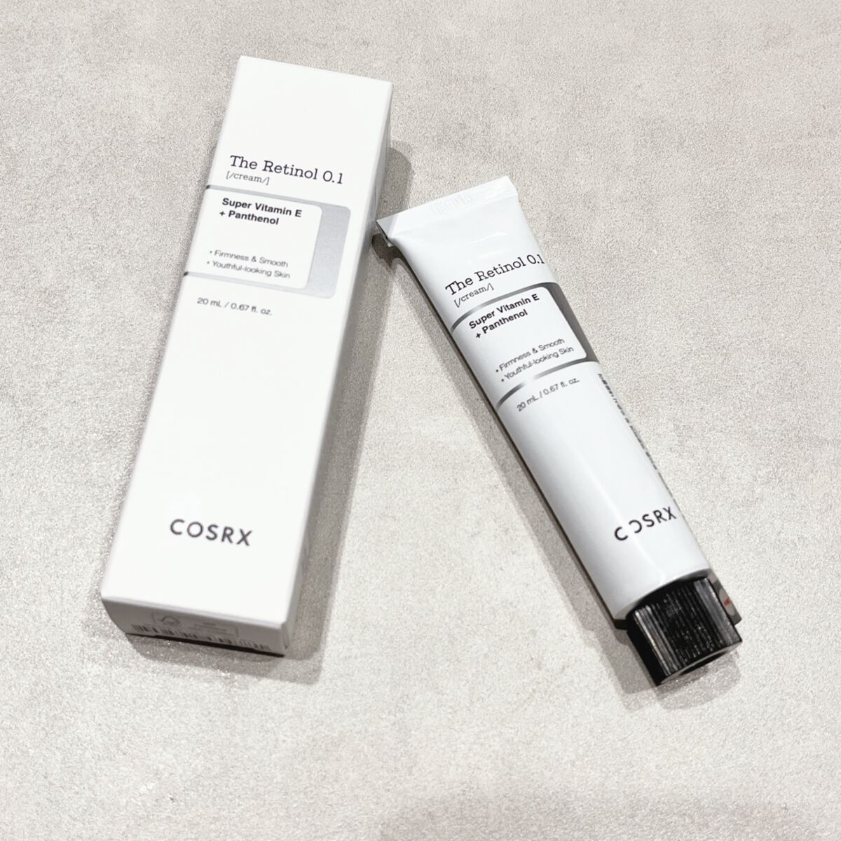 RXザ・レチノール0.1クリーム/COSRX/フェイスクリームを使ったクチコミ（1枚目）