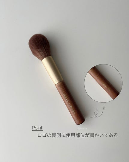 SIXPLUS X MARILYN 10本メイクアップブラシセット/SIXPLUS/メイクブラシを使ったクチコミ(3枚目)