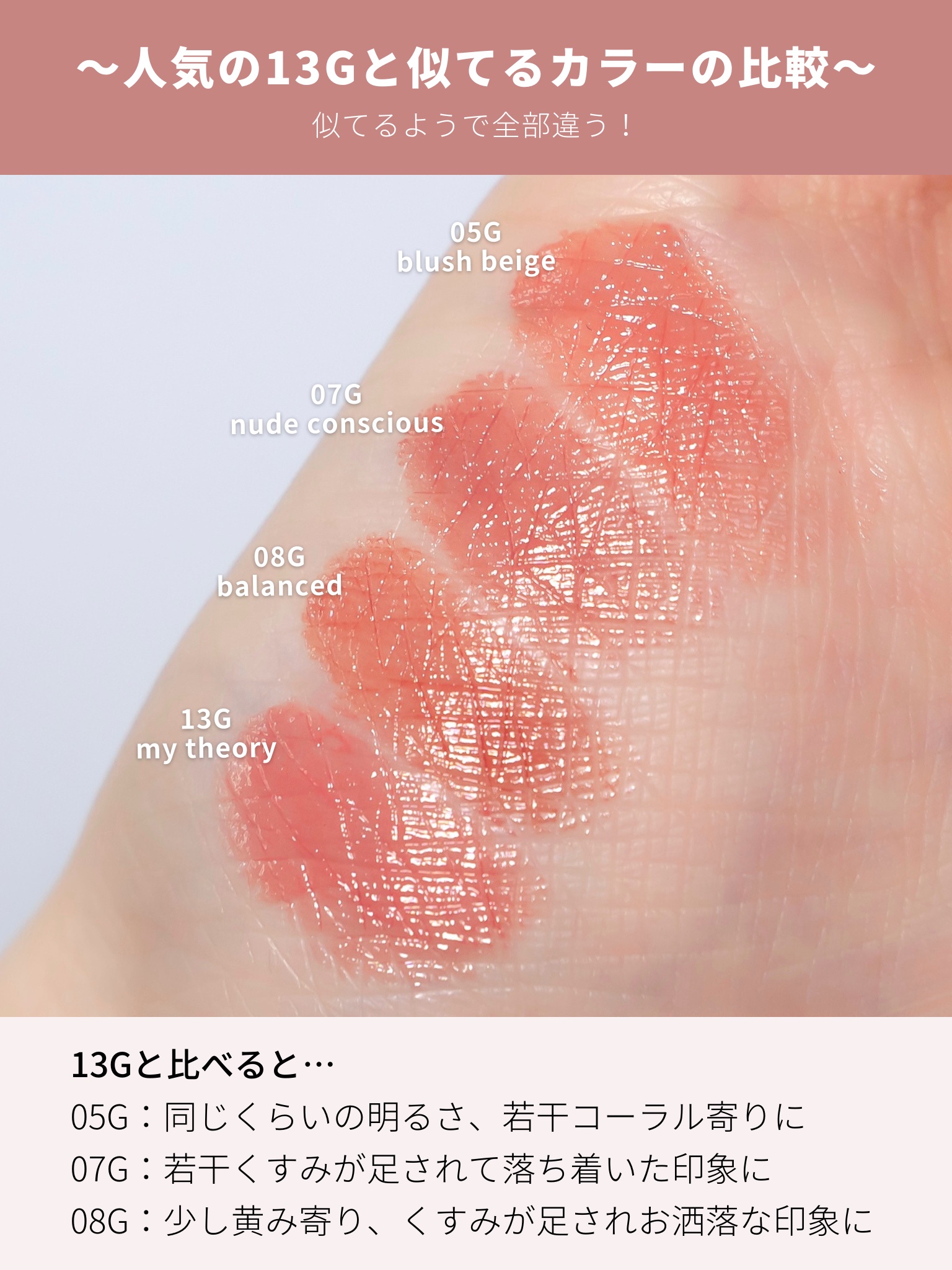 2025年冬新作口紅】ルージュデコルテ クリームグロウ｜DECORTÉの人気色