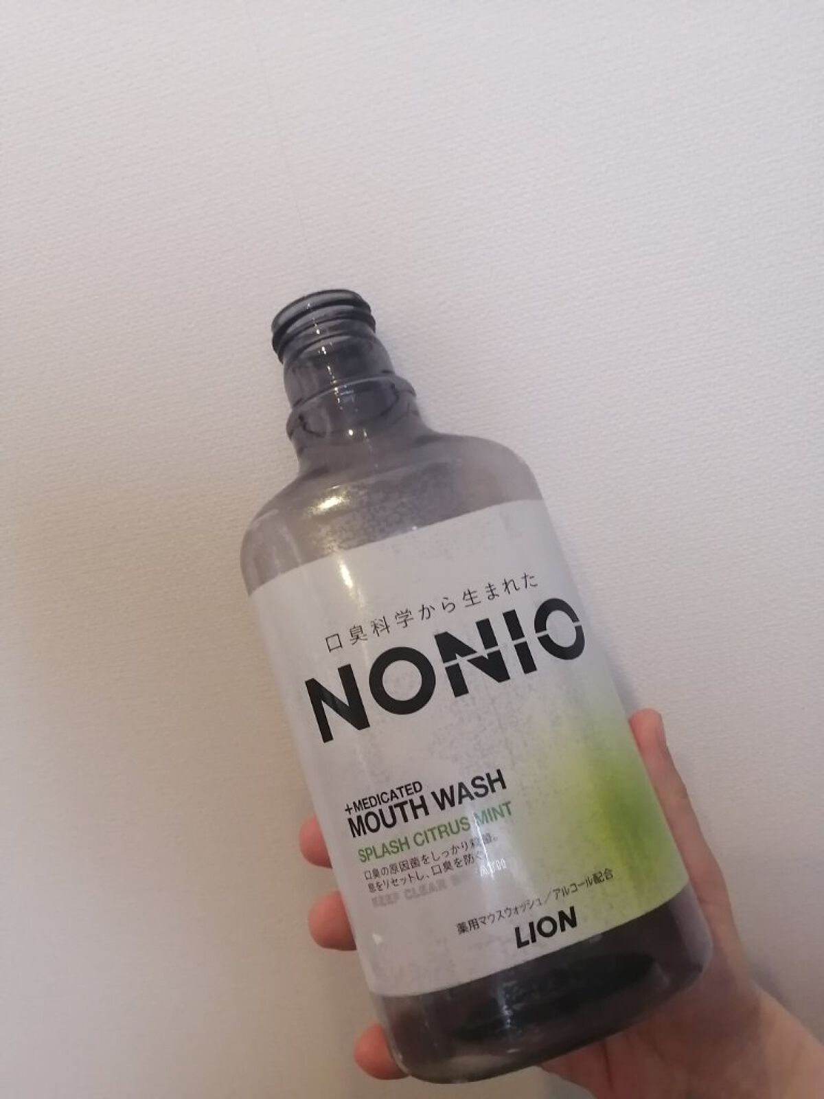 NONIOマウスウォッシュ スプラッシュシトラスミント 600ml/NONIO/マウスウォッシュ・スプレーを使ったクチコミ（2枚目）