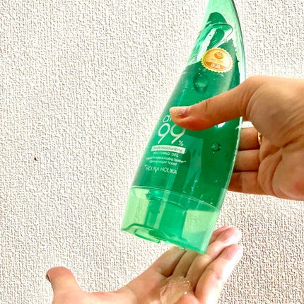 アロエ99% スージングジェル/HOLIKA HOLIKA/ボディローションを使ったクチコミ(1枚目)