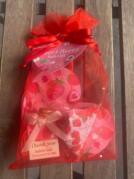 ハートベリー パウダーバス/charley/炭酸系入浴剤を使ったクチコミ(6枚目)