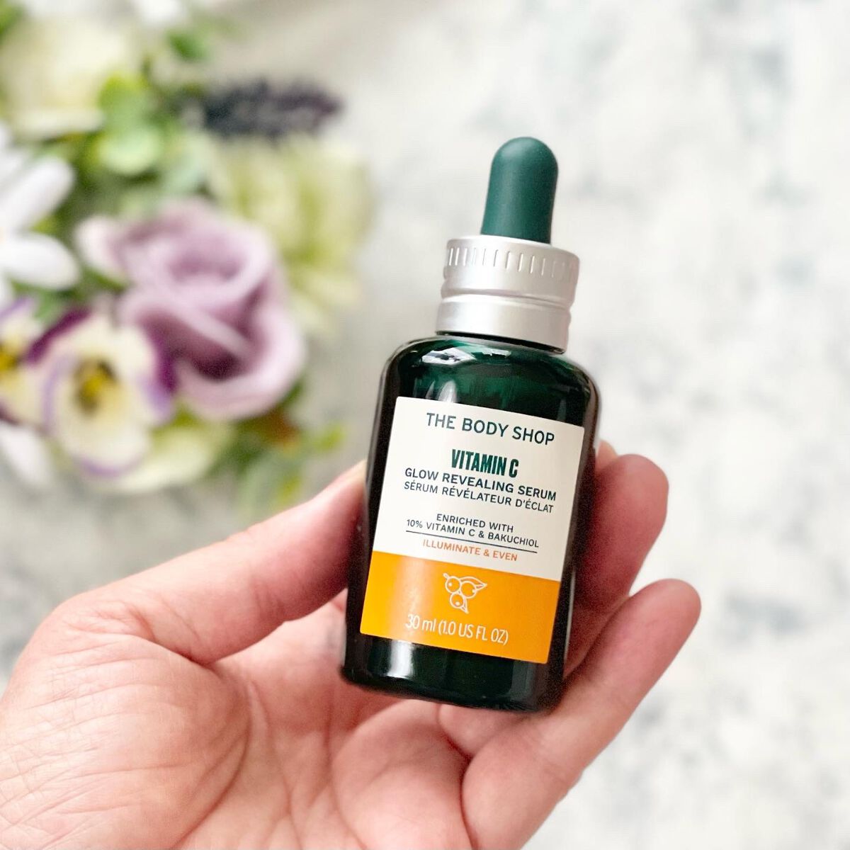 C10 グロウ セラム/THE BODY SHOP/美容液を使ったクチコミ（1枚目）