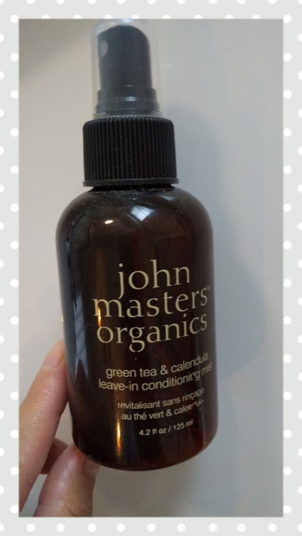 G&Cリーブインコンディショニングミスト N/john masters organics/アウトバストリートメントを使ったクチコミ(1枚目)