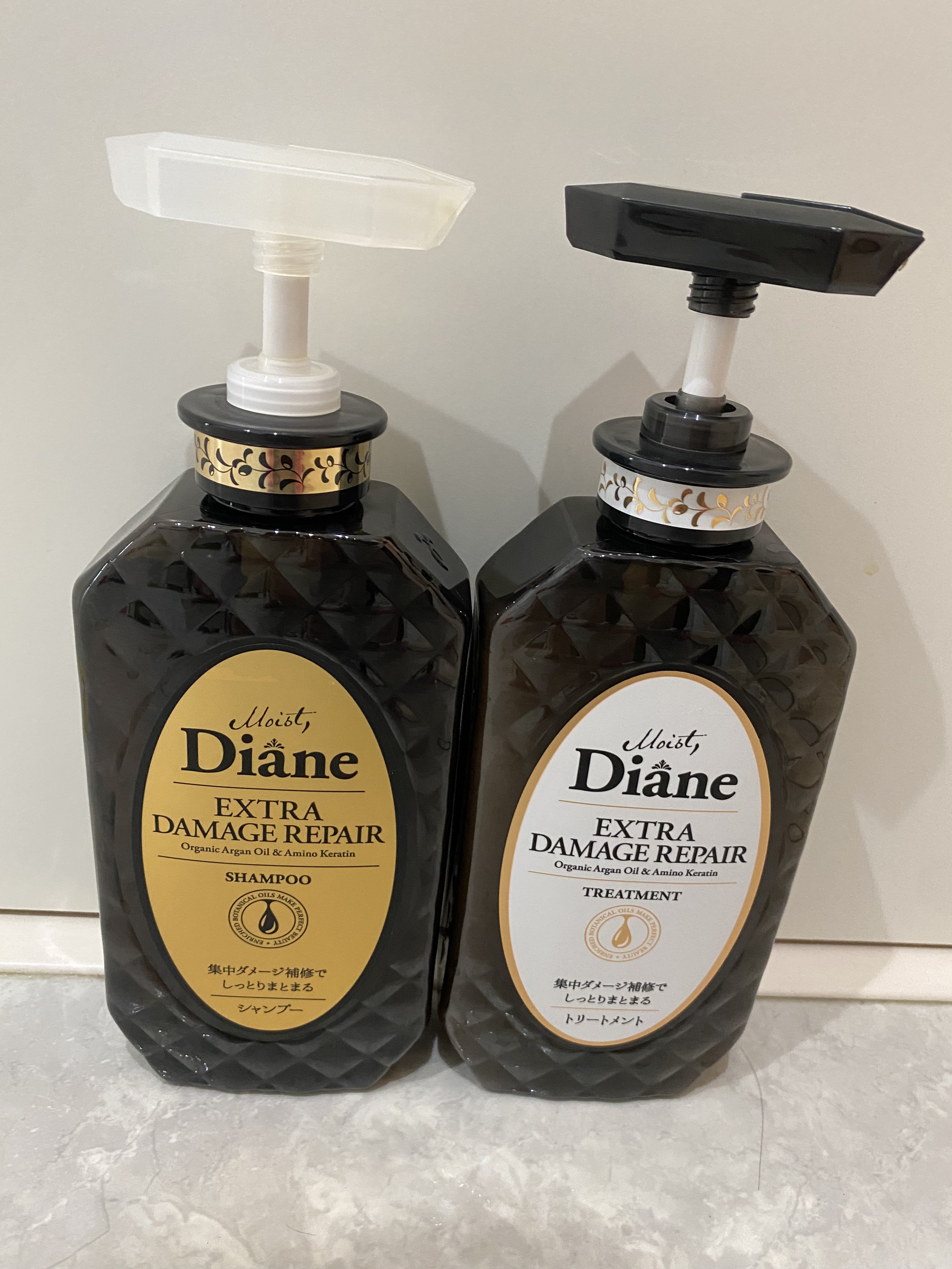パーフェクトビューティ モイストダイアン エクストラダメージリペア シャンプー/トリートメント/ダイアン/市販シャンプーを使ったクチコミ（1枚目）