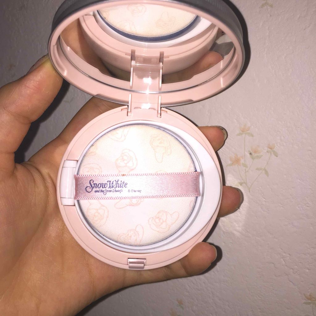 ディズニーCCロングラスティングクッション/THE FACE SHOP/クッションファンデーションを使ったクチコミ(2枚目)