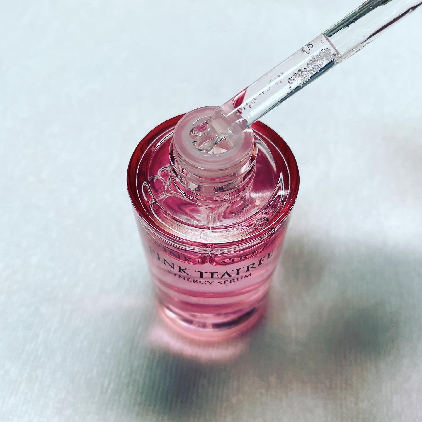 ピンクティーツリーシナジーセラム/APLIN/美容液を使ったクチコミ（3枚目）