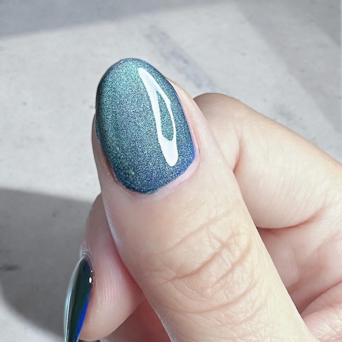 5ミクロンマグネット/ネイル工房/ジェルネイルを使ったクチコミ(1枚目)