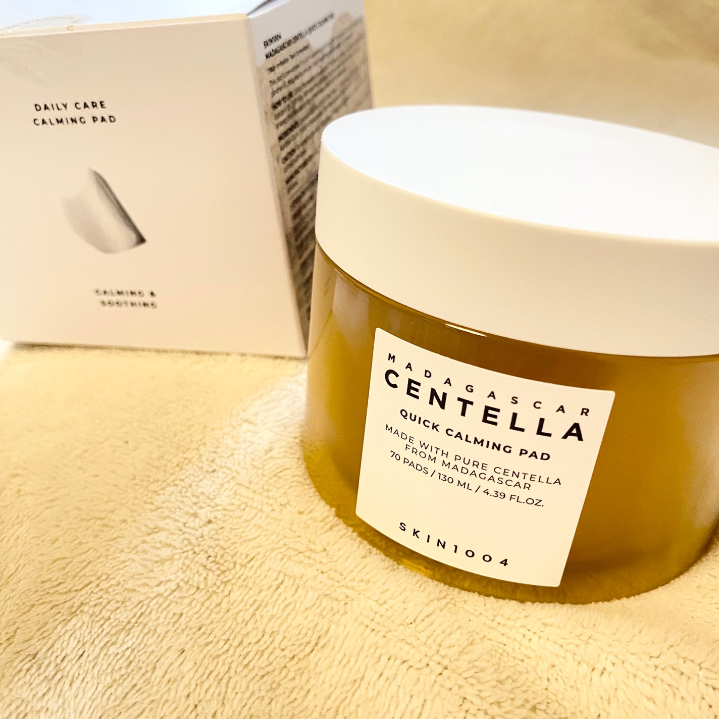 センテラ クイックカーミングパッド/SKIN1004/トナーパッドを使ったクチコミ(1枚目)