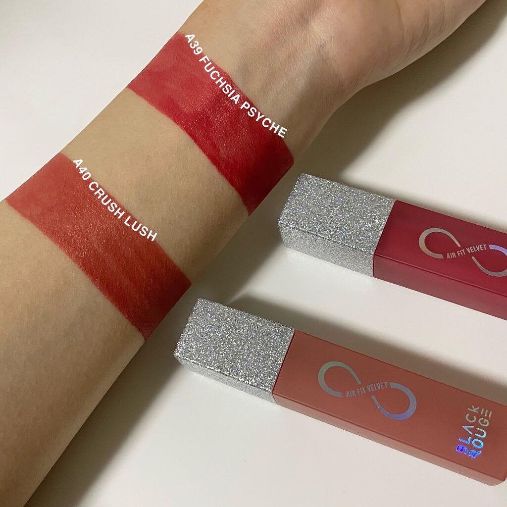 エアフィットベルベットティント8/BLACK ROUGE/リップティントを使ったクチコミ(7枚目)