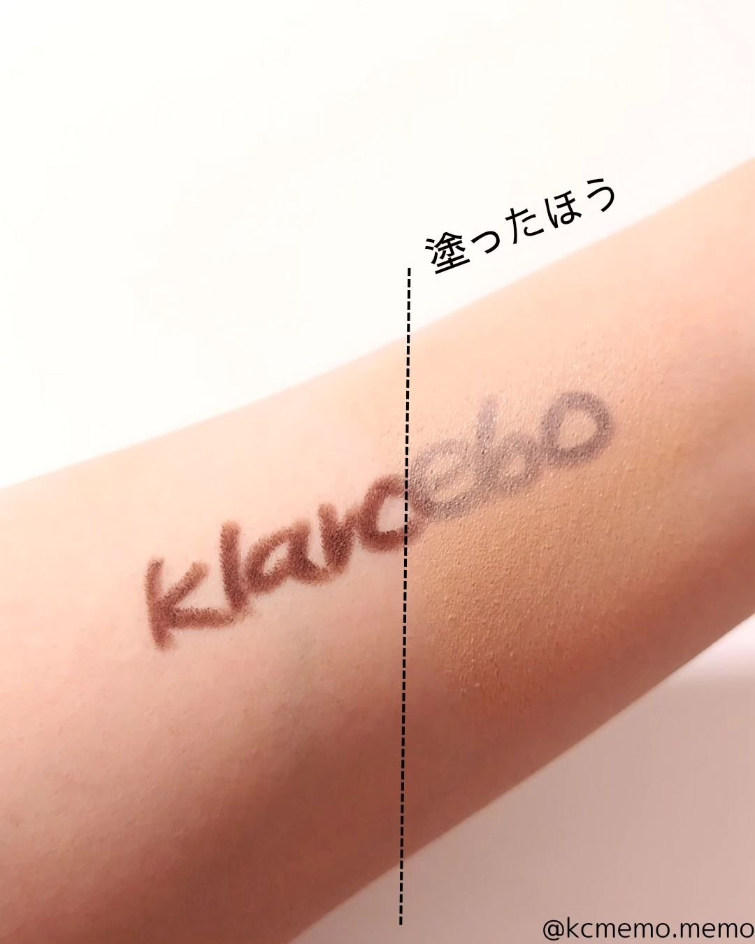 ハートシカクッション/klarcebo/クッションファンデーションを使ったクチコミ（3枚目）