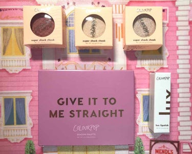 Give It To Me Straight/ColourPop/アイシャドウパレットを使ったクチコミ（1枚目）